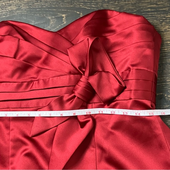 NWT Alfred Angelo red midi dress, size 12 - Picture 10 of 10